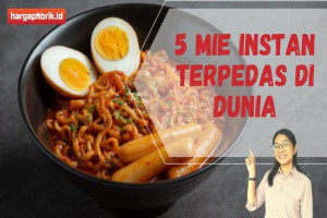 5 Mie Instan Terpedas di Dunia