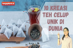 10 Kreasi Teh Celup Unik di Dunia