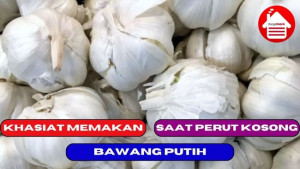 3 Khasiat Memakan Bawang Putih Saat Perut Kosong