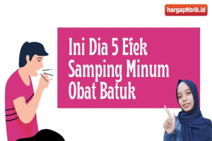 Ini Dia 5 Efek Samping Minum Obat Batuk 