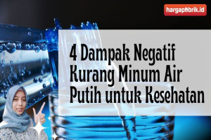 4 Dampak Negatif Kurang Minum Air Putih untuk Kesehatan