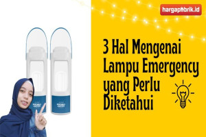 3 Hal Mengenai Lampu Emergency yang Perlu Diketahui