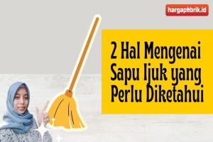 2 Hal Mengenai Sapu Ijuk yang Perlu Diketahui