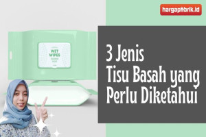 3 Jenis Tisu Basah yang Perlu Diketahui