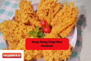 Resep Pisang Crispy Khas Pontianak