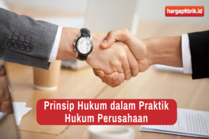 Prinsip Hukum dalam Praktik Hukum Perusahaan