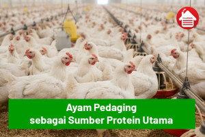 Ayam Pedaging sebagai Sumber Protein Utama