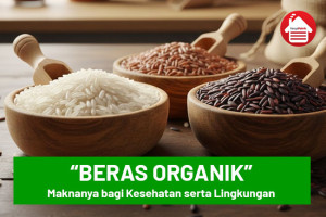 Beras Organik: Maknanya bagi Kesehatan serta Lingkungan